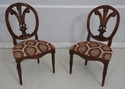 L66082: Set of 8 HENREDON Plum Back Regency Dining