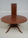 65535: ETHAN ALLEN Round Mahogany Dining Room Tabl