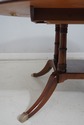 65535: ETHAN ALLEN Round Mahogany Dining Room Tabl