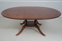 65535: ETHAN ALLEN Round Mahogany Dining Room Tabl