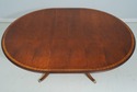 65535: ETHAN ALLEN Round Mahogany Dining Room Tabl