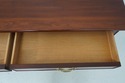 65457: HENKEL HARRIS Cherry Chippendale 2 Drawer S