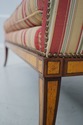 66717: Adam Style Satinwood Inlaid Loveseat Settee