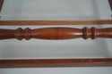 71133: STICKLEY Full Size Cherry Cannonball Bed
