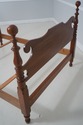71133: STICKLEY Full Size Cherry Cannonball Bed