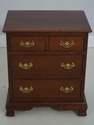 71136: STICKLEY 3 Drawer Cherry Nightstand Chest