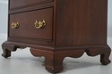 71136: STICKLEY 3 Drawer Cherry Nightstand Chest