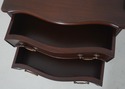 F71103: Pair Chippendale Mahogany 2 Drawer Nightst