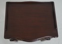 F71103: Pair Chippendale Mahogany 2 Drawer Nightst