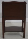 F71103: Pair Chippendale Mahogany 2 Drawer Nightst