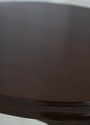71126: STICKLEY 1 Drawer Oval Mahogany Lamp Table