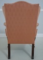 L71131: Pair HICKORY CHAIR CO Queen Anne Wing Chai