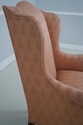L71131: Pair HICKORY CHAIR CO Queen Anne Wing Chai