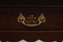 71127: STICKLEY Queen Anne 1 Drawer Mahogany Lamp 