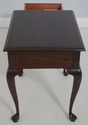 71127: STICKLEY Queen Anne 1 Drawer Mahogany Lamp 