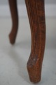 L71189: French 9 Leg Walnut Settee Loveseat