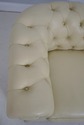 L71181: Pair Creme Color Leather Chesterfield Chai