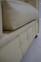 L71181: Pair Creme Color Leather Chesterfield Chai