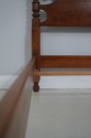 71133: STICKLEY Full Size Cherry Cannonball Bed