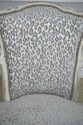 62589EC: Pair French Louis XV Custom Upholstered O