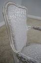 62589EC: Pair French Louis XV Custom Upholstered O