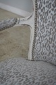 62589EC: Pair French Louis XV Custom Upholstered O