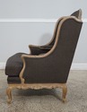 62630EC: French 2 Piece Chaise Chair w. Ottoman