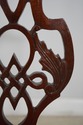 L62558EC: Set of 6 BAKER Chippendale Mahogany Dini