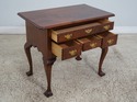 62555EC: FRANK RHODES Bench Made Walnut Lowboy