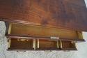 62555EC: FRANK RHODES Bench Made Walnut Lowboy