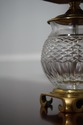 LF62604EC: WATERFORD Signed Crystal & Brass Table 