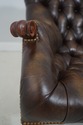 L71229: STICKLEY Tufted Leather Leopold Chair & Ot