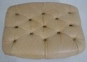 71190: Chesterfield Style Tufted Leather Ottoman S