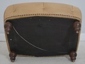 71190: Chesterfield Style Tufted Leather Ottoman S