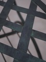 71216: Vintage 1950s Salterini Design Iron Window 