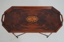 LF71195: COUNCILL Fixed Tray Flame Mahogany Inlaid