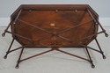 LF71195: COUNCILL Fixed Tray Flame Mahogany Inlaid