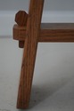 71182: Mission Oak Bench Made Stickley Style Table