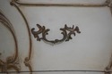 F71214: Antique French Carved Mahogany Painted Dre