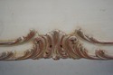 F71215: Pair Antique French Painted Mahogany Twin 