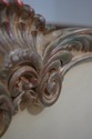 F71215: Pair Antique French Painted Mahogany Twin 