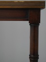 L71185: Regency Style 4 Tier Mahogany Bamboo Form 