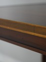 L71185: Regency Style 4 Tier Mahogany Bamboo Form 