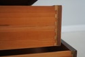71218: EJ VICTOR Inlaid Mahogany Secretary Desk Bo