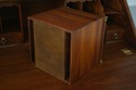 71218: EJ VICTOR Inlaid Mahogany Secretary Desk Bo