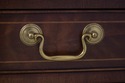 71218: EJ VICTOR Inlaid Mahogany Secretary Desk Bo
