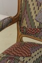 58129EC: Pair French Louis XV Style Upholstered Ar