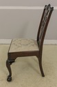 58134EC: Pair STICKLEY Chippendale Mahogany Ball &