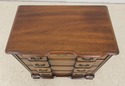 58144EC: SANFORD Blockfront Mahogany Bachelor Ches