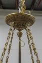 F56733EC: Monumental French Style Bronze Chandelie